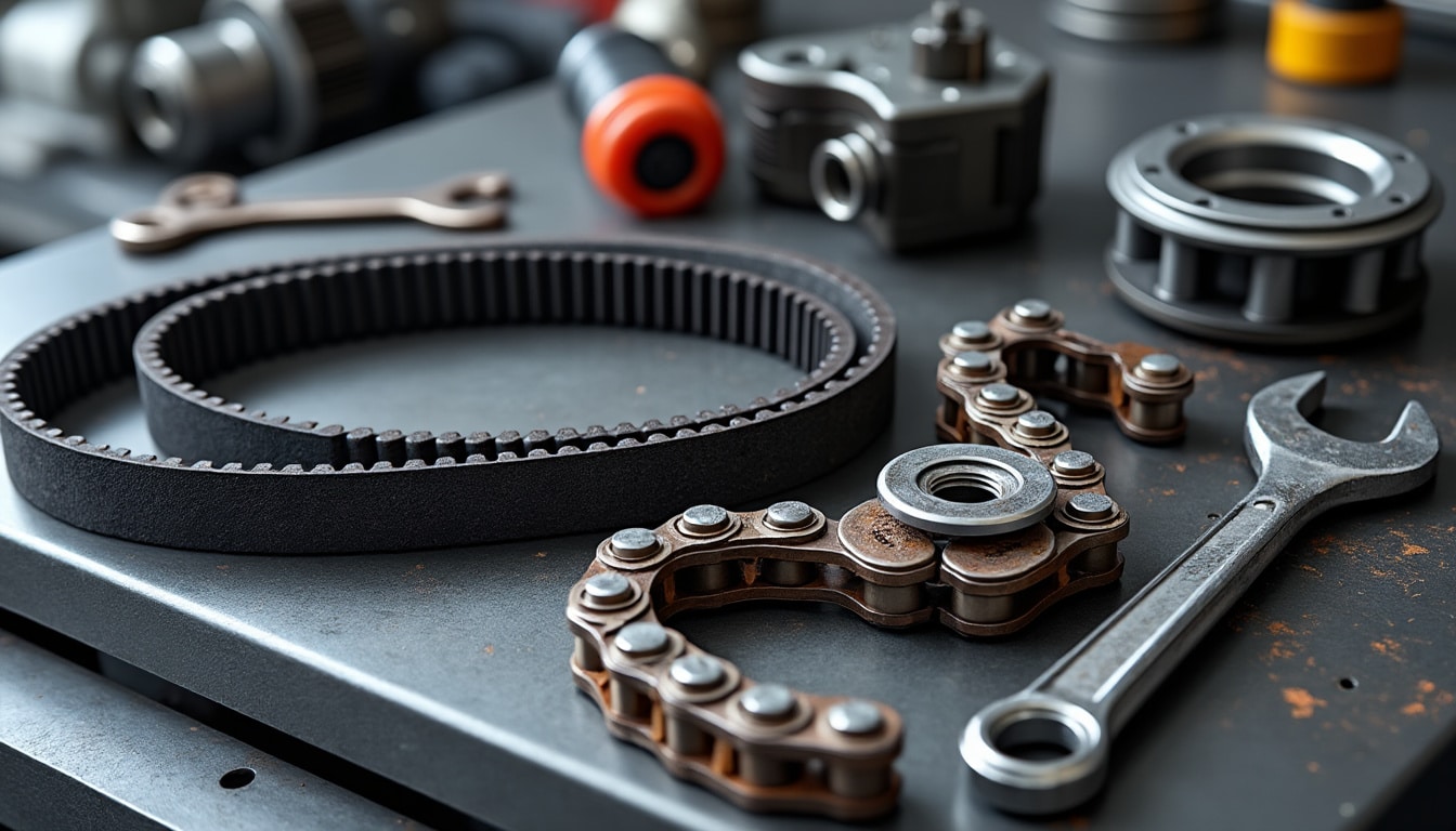 découvrez quand et comment remplacer les courroies et chaînes de transmission. suivez nos conseils pour assurer le bon fonctionnement et la durée de vie de votre véhicule.