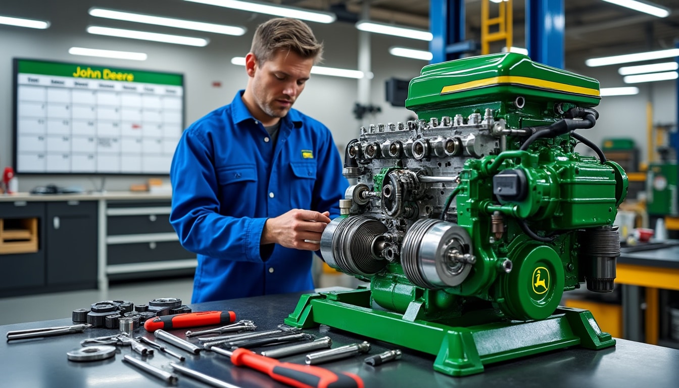 découvrez les meilleures pratiques d'entretien pour moteur john deere, ainsi que les intervalles réels recommandés pour optimiser performance et longévité de votre matériel agricole.